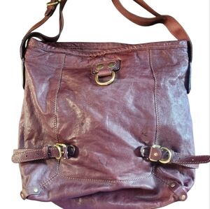 Elegant  CHLOE Brown Leather Women's Bag